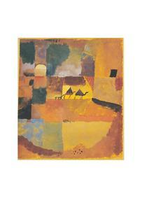 Le voyage en Tunisie avec deux dromadaires et un ane- Paul Klee